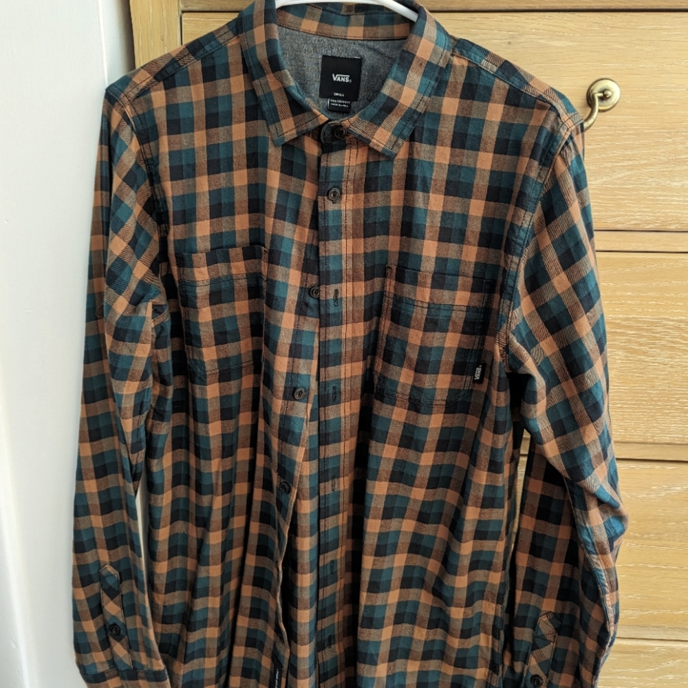 Vans Plaid Flannel Shirt - NEW Condition